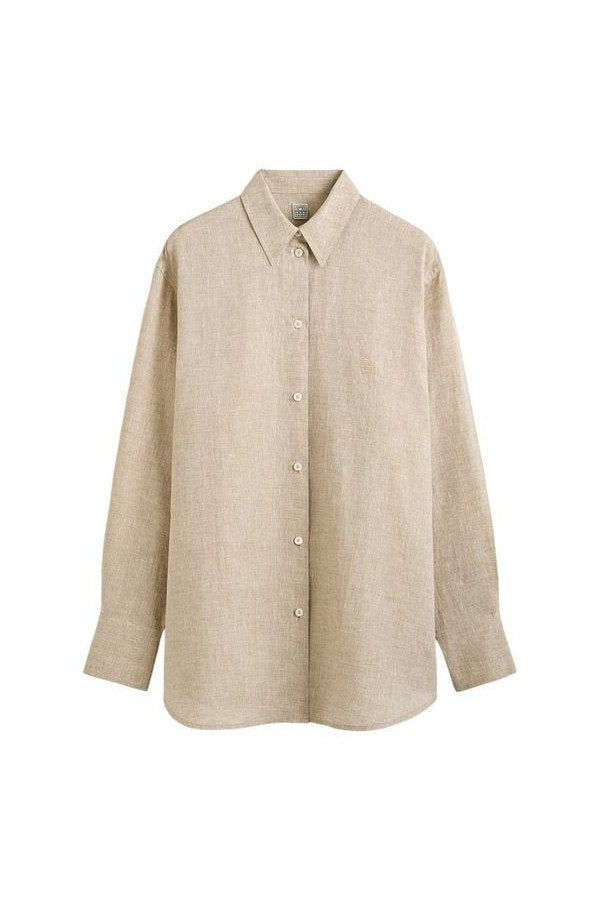 Oversized summer shirt natural — packshot
