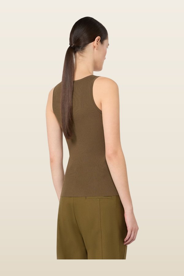 Close-fitting viscose crêpe jumper — carry 4