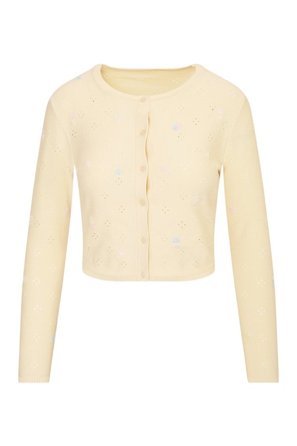 Paelynn Embroidered Floral Cardigan — packshot