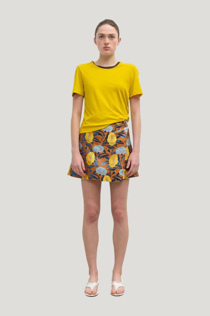 Pam Wrap Skirt — model front