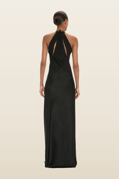 Panelled Cami Gown — model back