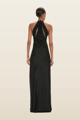 Panelled Cami Gown — model back