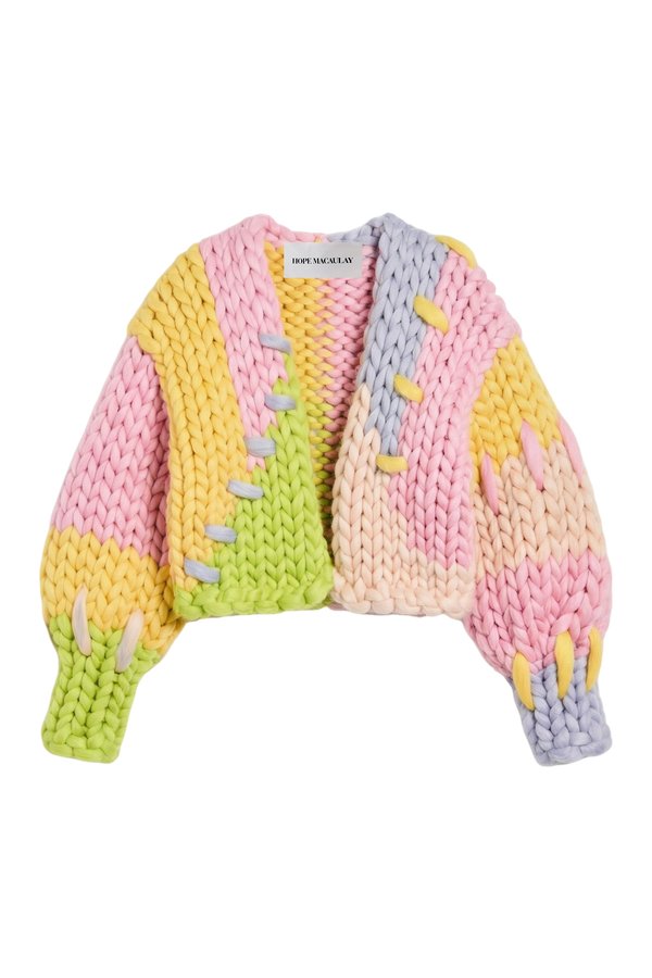 Pastel Colossal Knit Cardigan — packshot
