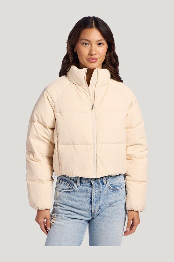 Peak Puffer Jacket — model side