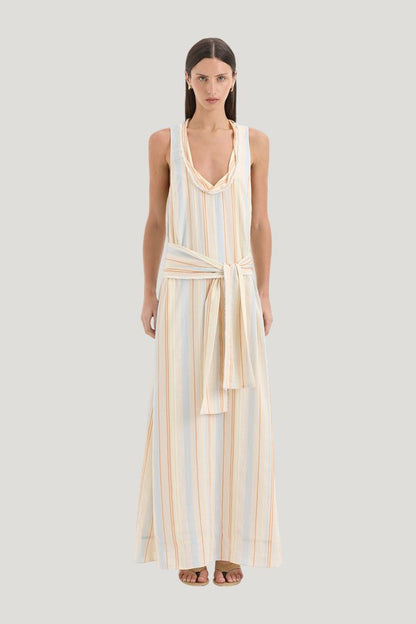 Pernille Scoop Neck Maxi Dress — model front