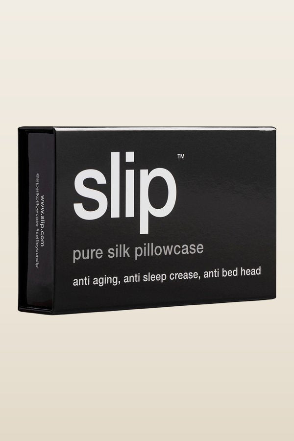 Black Queen Zippered Pillowcase — model back