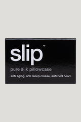 Black Queen Zippered Pillowcase — model side