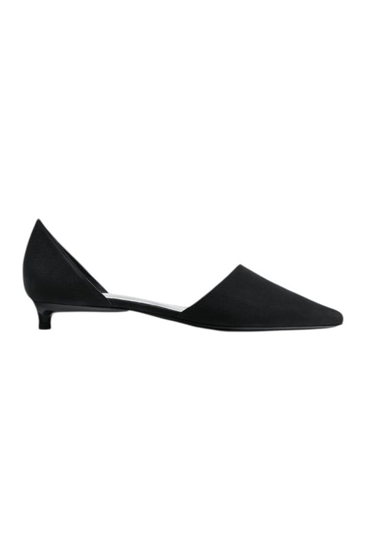 Pirrie Pump Black Nubuck Leather — packshot