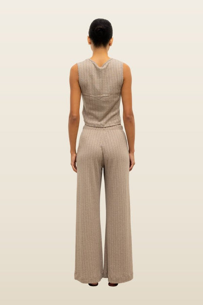 Pointelle Boxer Pant — model back
