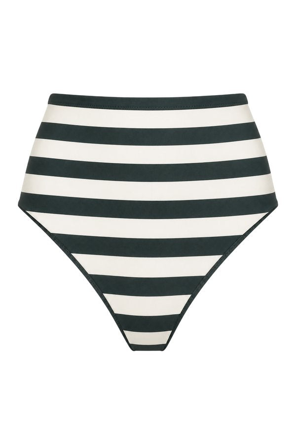 Poppy Bikini Bottom - Forest Stripe (Embodee™) — packshot