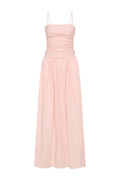 Portlligat Maxi Dress Carmen Stripe Peony — packshot