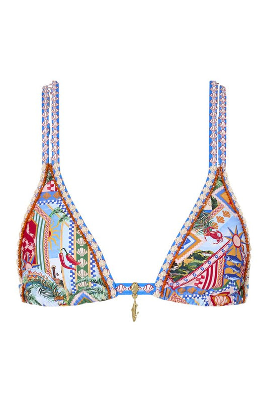 Prague Bikini Top in Zocalo — packshot