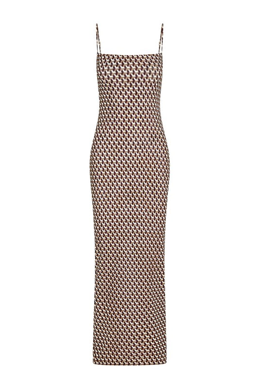 Provence Dress - Husk Geo — packshot