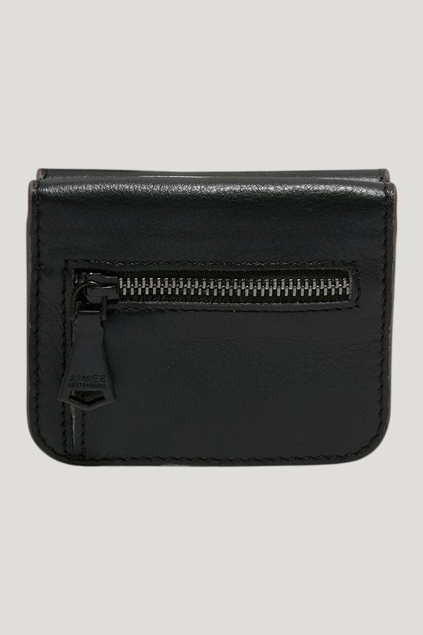 Pucker Up Wallet — model side
