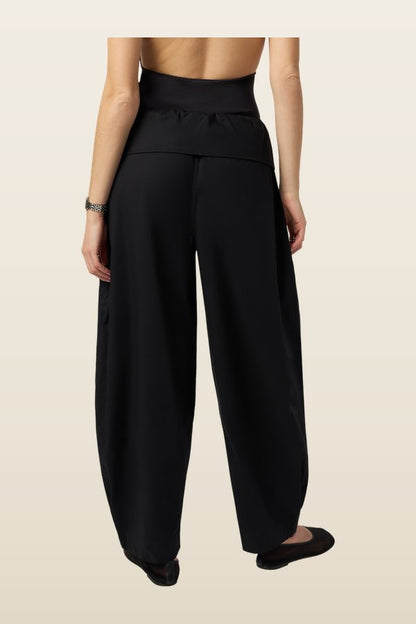Pull On Fold Over Pant — model back