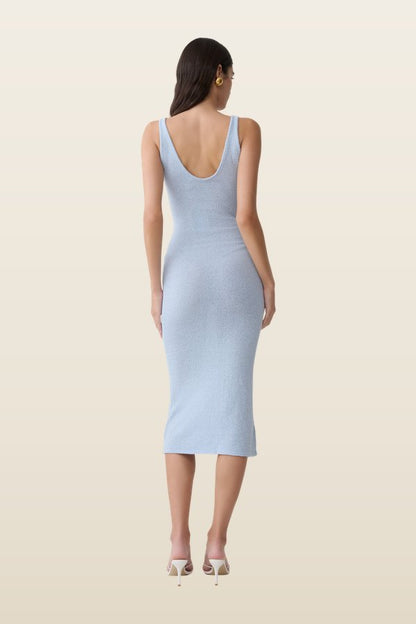 Rachael Knit Midi Dress — model back