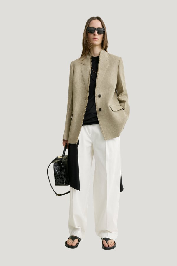 Raw lapel jacket — carry 2