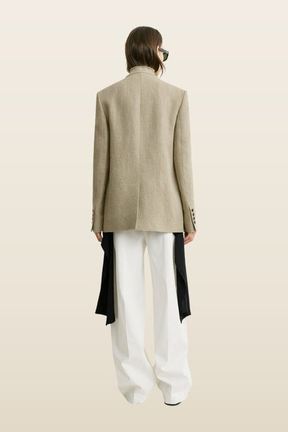 Raw lapel jacket — carry 4