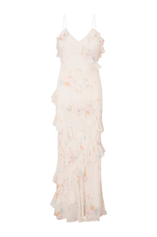 Rialto Floral Bow Print Maxi Dress — packshot