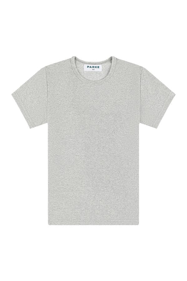 Ribbed Short Sleeve T-Shirt — packshot