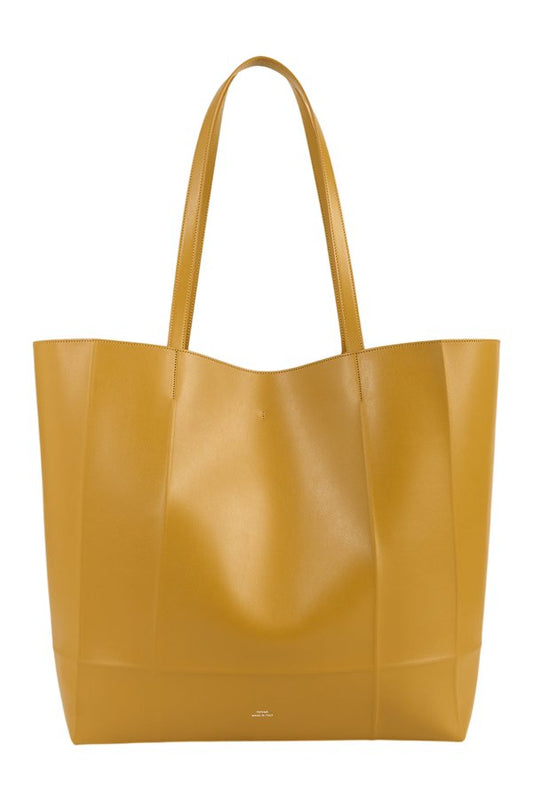 Roam leather tote manuka — packshot