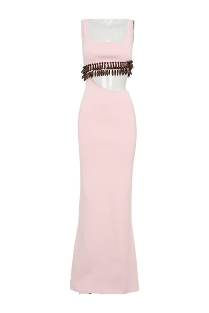 Ruvic Knit Maxi Beaded Dress - Baby — packshot