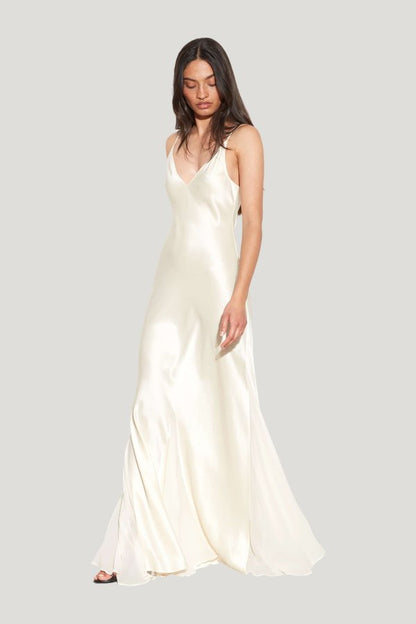 Sade Slip Dress — model side