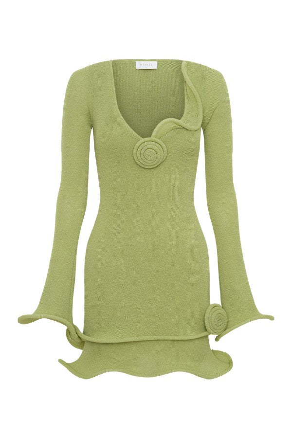 Samira Knit Long Sleeve Mini Dress — packshot