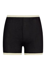 Santa Cruz Short - Black/Ivory Crinkle — packshot