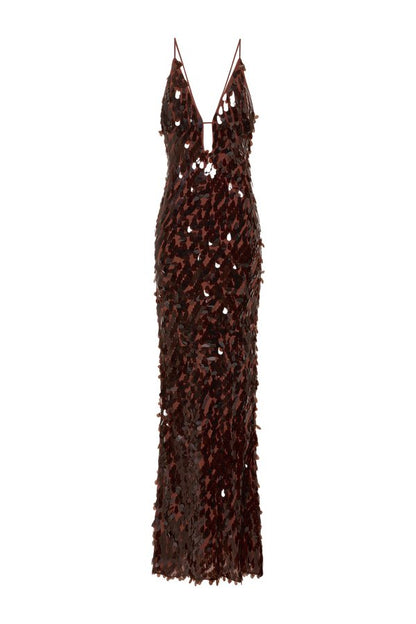The Sapphire Sequin Dress — packshot
