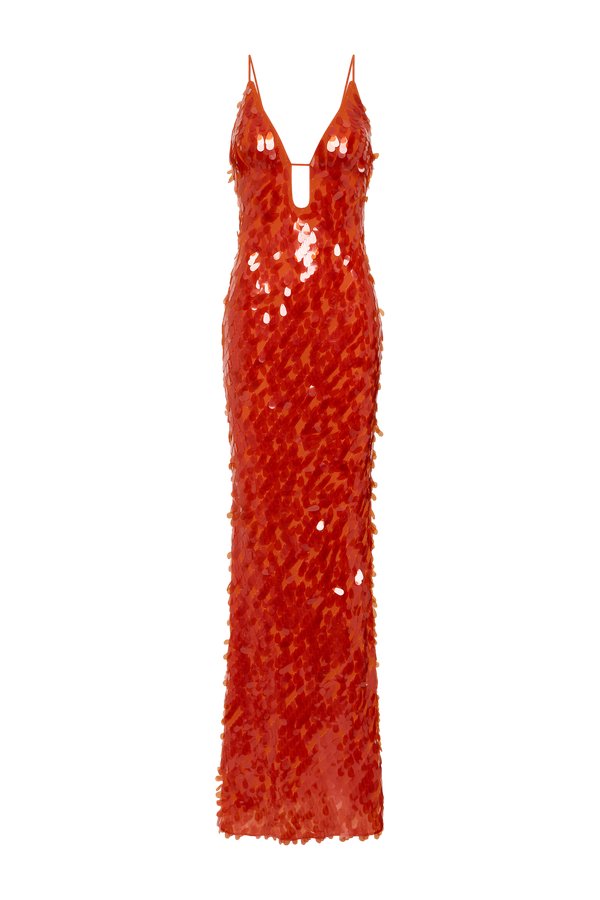 The Sapphire Sequin Dress — packshot