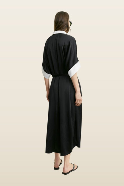 Satin shirtdress — carry 4
