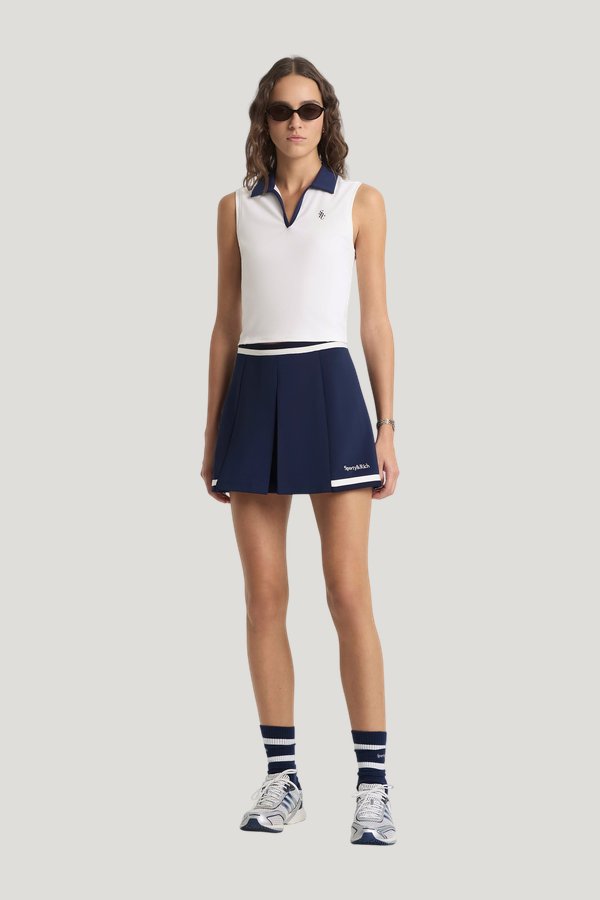 Serif Logo Mila Skirt — model front