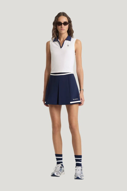 Serif Logo Mila Skirt — model front