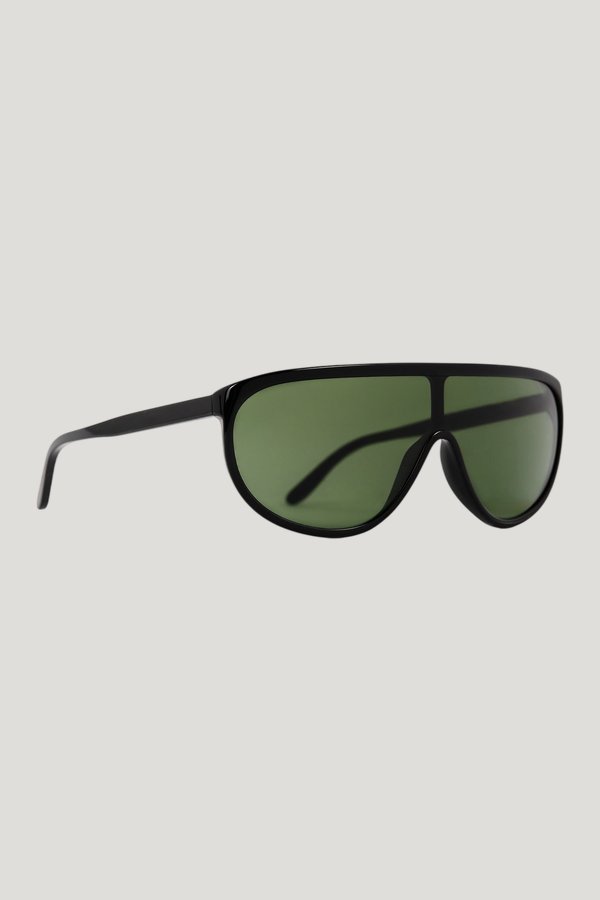 Shield aviator sunglasses — model front