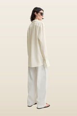 Silk crepe shirt — carry 4