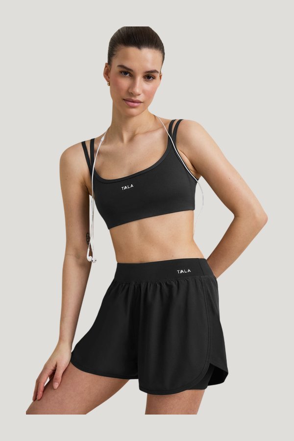 SkinLuxe Built-In 2In1 Short - Shadow — model side