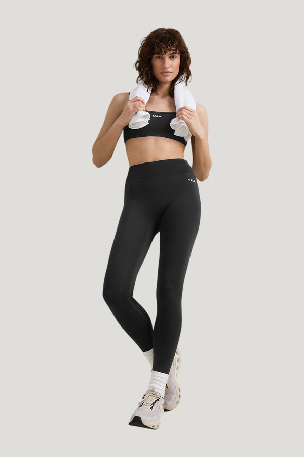 SkinLuxe No Front Seam Legging - Shadow — model front