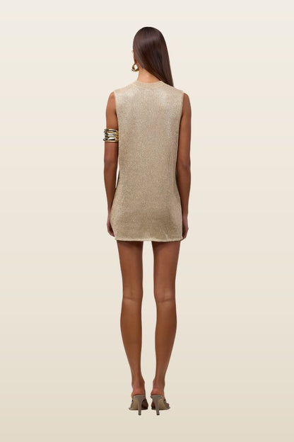 Sleeveless Knit Mini Dress — carry 4