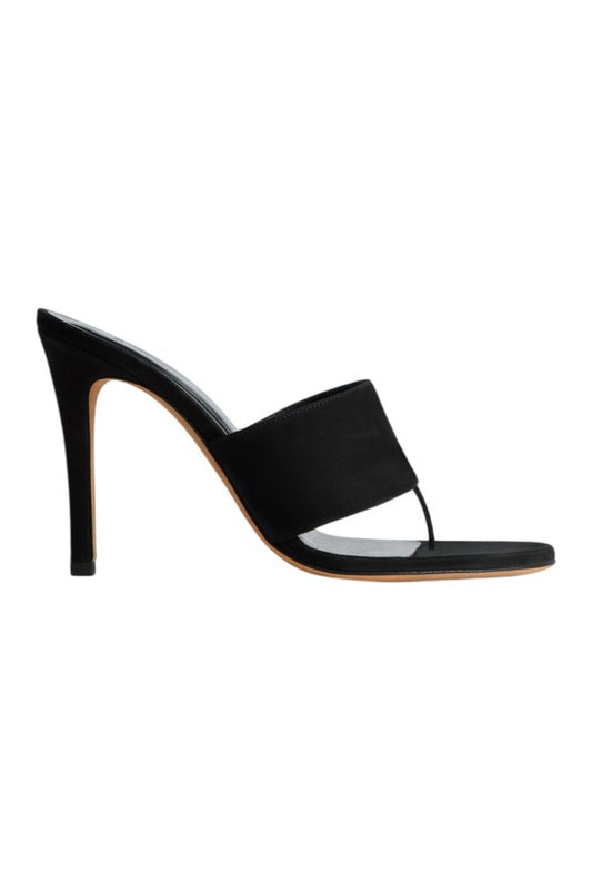 Snug Sandal Black Nubuck Leather — packshot