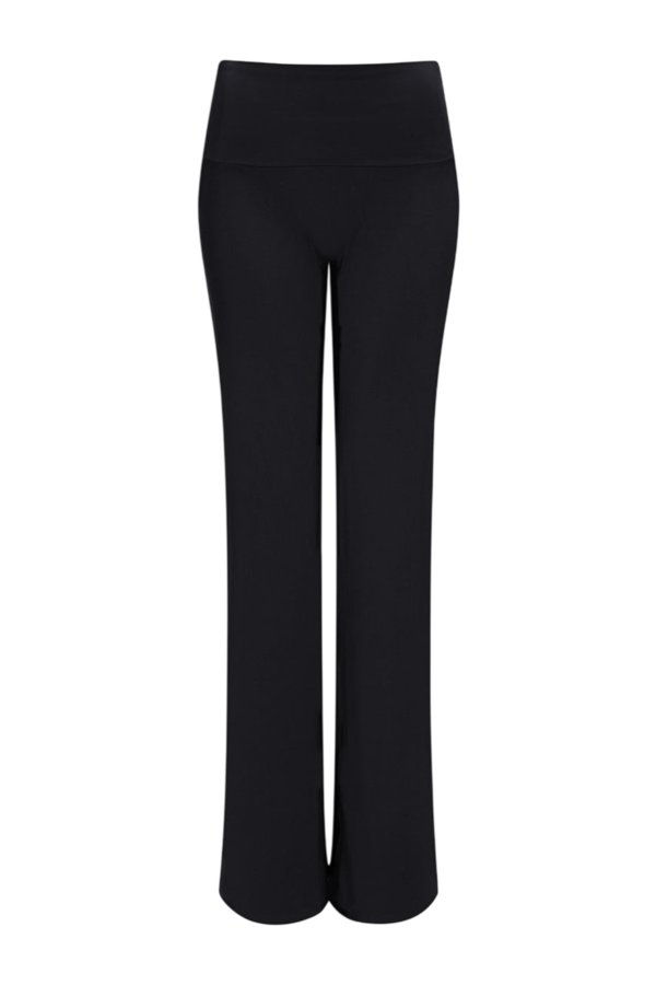 SoftSet Fold Waist Wide Leg Trouser — packshot