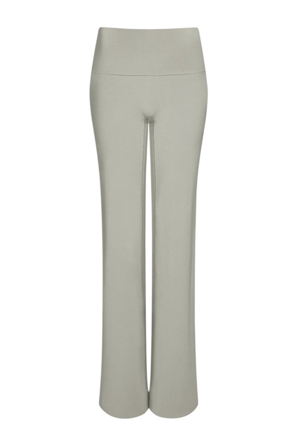 SoftSet Fold Waist Wide Leg Trouser — packshot
