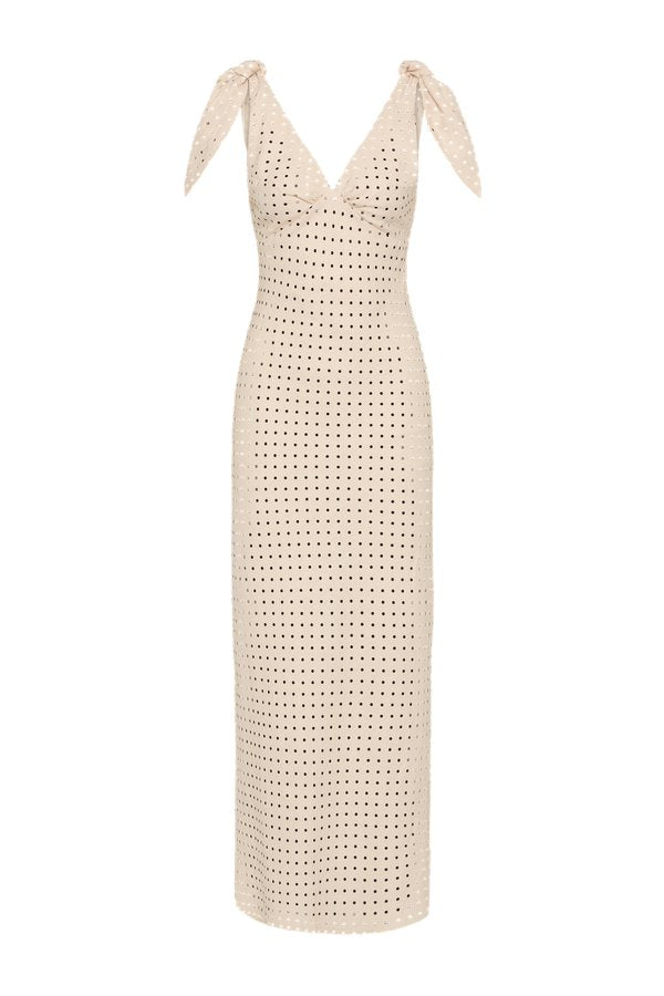 Solana Maxi Dress Lola Polka Dot — packshot