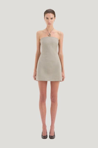 Solene Halter Mini Dress — carry 2