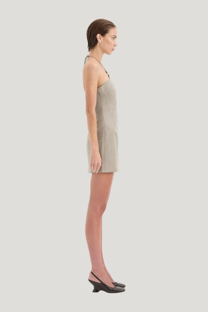 Solene Halter Mini Dress — carry 3