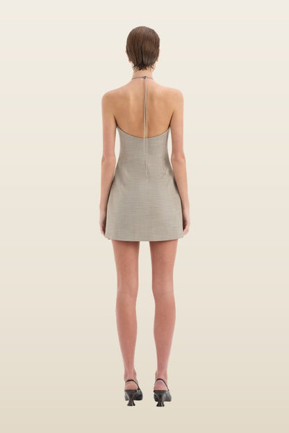 Solene Halter Mini Dress — carry 4
