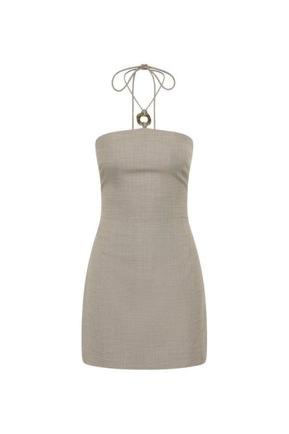 Solene Halter Mini Dress — packshot
