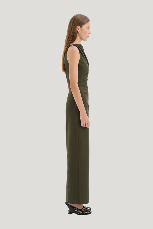 Sorel Maxi Dress — model side
