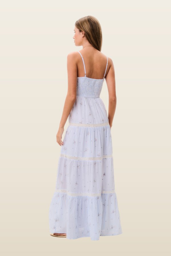 Story Cotton Maxi Dress — model back