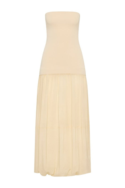 Strapless Balloon Hem Dress — packshot